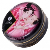 Массажная свеча Rose Petals с ароматом розы - 30 мл. - Shunga - купить с доставкой в Махачкале