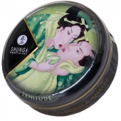 Массажная свеча Exotic Green Tea с ароматом зелёного чая - 30 мл. - Shunga - купить с доставкой в Махачкале