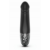Черный вибратор с электростимуляцией Real Deal Neal - 16,5 см. - MyStim - купить с доставкой в Махачкале