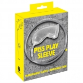 Прозрачная насадка на пенис Piss Play Sleeve для игр с мочеиспусканием - Orion - купить с доставкой в Махачкале