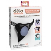 Черные трусики для страпона Body Dock SE на регулируемых ремнях - Pipedream - купить с доставкой в Махачкале
