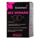 Капсулы для женщин Erotichard sex woman - 20 капсул (0,370 гр.) - Erotic Hard - купить с доставкой в Махачкале