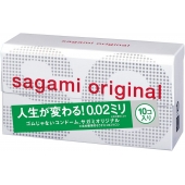 Ультратонкие презервативы Sagami Original 0.02 - 10 шт. - Sagami - купить с доставкой в Махачкале