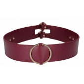 Бордовый ремень Halo Waist Belt - размер L-XL - Shots Media BV - купить с доставкой в Махачкале