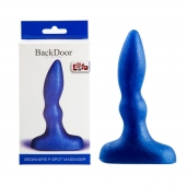 Синий анальный стимулятор Beginners p-spot massager - 11 см. - Lola Games - в Махачкале купить с доставкой