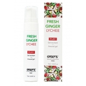 Возбуждающий гель Fresh Ginger Lychee Arousal Gel - 15 мл. - Exsens - купить с доставкой в Махачкале