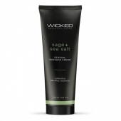 Массажный легкий крем WICKED Sage plus Sea Salt - 120 мл. - Wicked - купить с доставкой в Махачкале