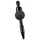 Черный уретральный вибростимулятор Vibrating Penis Plug - Orion - купить с доставкой в Махачкале
