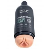 Телесный мастурбатор-вагина Shower Therapy Milk Me Honey - Pipedream - в Махачкале купить с доставкой