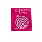 Стимулирующий интимный крем для женщин Cosmo G-spot - 2 гр. - Биоритм - купить с доставкой в Махачкале