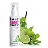 Съедобное согревающее массажное масло Love Me Tender Mojito с ароматом мохито - 100 мл. - Love to Love - купить с доставкой в Махачкале