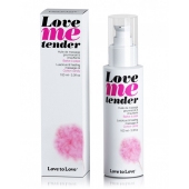 Съедобное согревающее массажное масло Love Me Tender Cotton Candy с ароматом сладкой ваты - 100 мл. - Love to Love - купить с доставкой в Махачкале