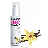 Съедобное согревающее массажное масло Love Me Tender Vanilla с ароматом ванили - 100 мл. - Love to Love - купить с доставкой в Махачкале