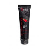 Интимный гель на водной основе Lube Tube Strawberry с клубничным вкусом - 100 мл. - ORGIE - купить с доставкой в Махачкале