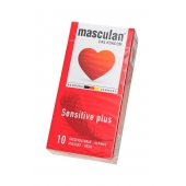 Презервативы Masculan Sensitive plus - 10 шт. - Masculan - купить с доставкой в Махачкале