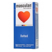 Презервативы с пупырышками Masculan Dotted - 10 шт. - Masculan - купить с доставкой в Махачкале