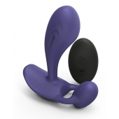 Темно-синий вибромассажер Witty P G Vibrator with Remote Control - Love to Love - в Махачкале купить с доставкой
