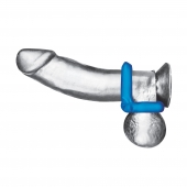 Комплект из 2 эрекционных колец-восьмерок 2-Pack Duo Cock And Ball Stamina Enhancement Ring - BlueLine - в Махачкале купить с доставкой
