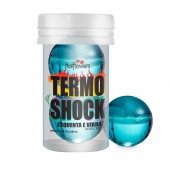 Интимный гель Termo Shock Hot Ball с разогревающе-покалывающим эффектом (2 шарика по 3 гр.) - HotFlowers - купить с доставкой в Махачкале