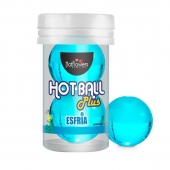 Лубрикант на масляной основе Hot Ball Plus с охлаждающим эффектом (2 шарика по 3 гр.) - HotFlowers - купить с доставкой в Махачкале