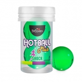 Лубрикант на силиконовой основе Hot Ball Plus с покалывающим эффектом (2 шарика по 3 гр.) - HotFlowers - купить с доставкой в Махачкале