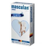 Ультратонкие презервативы Masculan Ultra Fine с обильной смазкой - 10 шт. - Masculan - купить с доставкой в Махачкале
