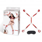 Красная фиксация на матрас Classic Bedspreader - Lux Fetish - купить с доставкой в Махачкале