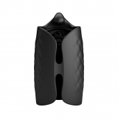 Черный мастурбатор с вибростимуляцией головки Black Glans Trainer - Baile - в Махачкале купить с доставкой
