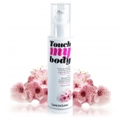 Силиконовый лубрикант 2-в-1 Touch My Body с ароматом вишнёвого цвета - 100 мл. - Love to Love - купить с доставкой в Махачкале