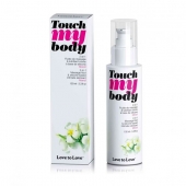 Силиконовый лубрикант 2-в-1 Touch My Body с ароматом моной - 100 мл. - Love to Love - купить с доставкой в Махачкале
