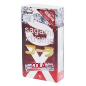 Ароматизированные презервативы Sagami Xtreme COLA - 10 шт. - Sagami - купить с доставкой в Махачкале