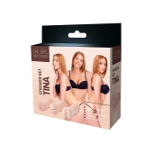 Набор из 3 мастурбаторов The Girl Next Door Tina - Dream Toys - в Махачкале купить с доставкой