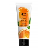 Лубрикант на водной основе OYO Aroma Gel Orange с ароматом апельсина - 75 мл. - OYO - купить с доставкой в Махачкале