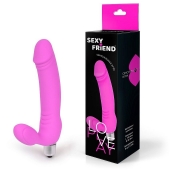 Розовый безремневой страпон Sexy Friend - 1137 - купить с доставкой в Махачкале