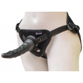 Комплект из трусиков Harness и двух насадок - 20,5 и 18 см. - LOVETOY (А-Полимер) - купить с доставкой в Махачкале