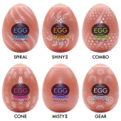 Набор из 6 мастурбаторов-яиц Tenga Egg Variety Pack V - Tenga - в Махачкале купить с доставкой