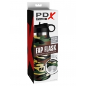 Мастурбатор в камуфляжной колбе Fap Flask - Pipedream - в Махачкале купить с доставкой