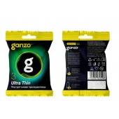 Ультратонкие презервативы Ganzo Ultra thin в мягкой упаковке - 3 шт. - Ganzo - купить с доставкой в Махачкале