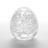 Мастурбатор-яйцо Keith Haring EGG PARTY - Tenga - в Махачкале купить с доставкой