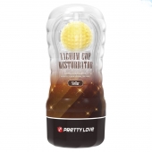 Прозрачный текстурированный мастурбатор Vacuum Cup Masturbator Stellar - Baile - в Махачкале купить с доставкой