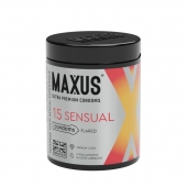 Анатомические презервативы MAXUS Sensual - 15 шт. - Maxus - купить с доставкой в Махачкале