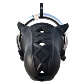 Черный замок верности Extreme Silicone Cock Blocker - Pipedream - купить с доставкой в Махачкале