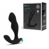 Черный утяжеленный анальный стимулятор Rocker Plug - 12 см. - b-Vibe - в Махачкале купить с доставкой