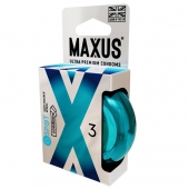 Презервативы Maxus G spot с двойной спиралью - 3 шт. - Maxus - купить с доставкой в Махачкале