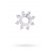 Прозрачное гелевое эрекционное кольцо-звезда - Toyfa Basic - в Махачкале купить с доставкой