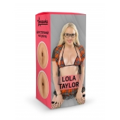Двусторонний мастурбатор Lola Taylor - 22 см. - ФлешНаш - в Махачкале купить с доставкой