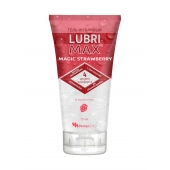 Интимный гель-смазка на водной основе Lubrimax Magic Strawberry - 75 мл. - ИнтелБИО - купить с доставкой в Махачкале