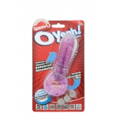 Фиолетовое эрекционное кольцо с вибрацией и пальчиком OYEAH PURPLE - Screaming O - в Махачкале купить с доставкой