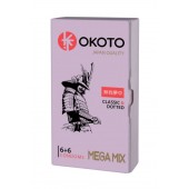 Презервативы OKOTO Mega Mix - 12 шт. - Sitabella - купить с доставкой в Махачкале