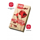 Презервативы Elasun Strawberry с аромато клубники - 10 шт. - Elasun - купить с доставкой в Махачкале